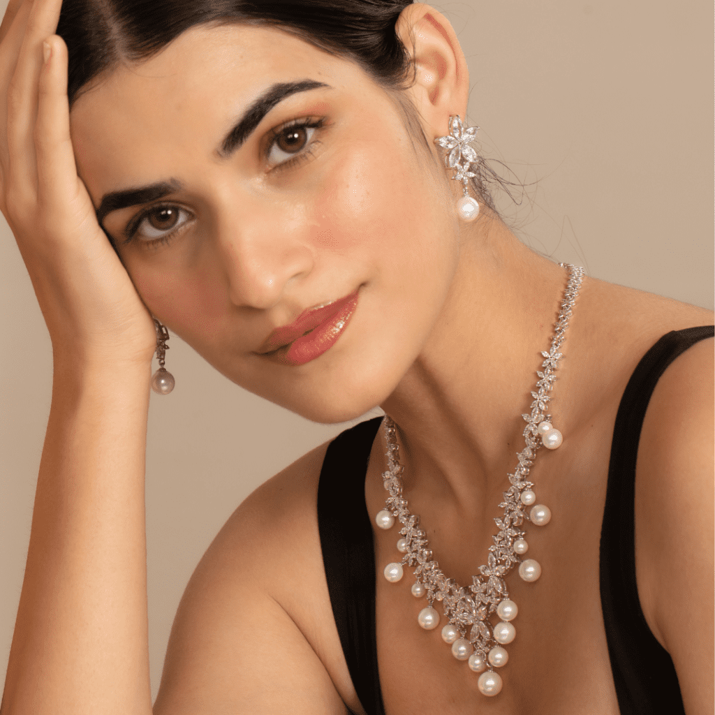 pearl artificial jewellery online